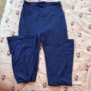 Lululemon align blue super high rise groove leggings